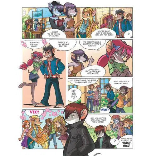 Thea Stilton Graphic Novel #2 Revenge of the Lizard Club (Paperback) Scholastic