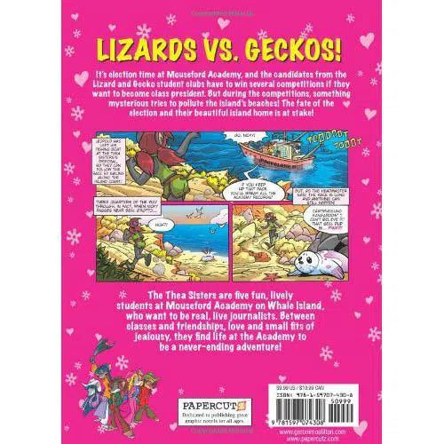 Thea Stilton Graphic Novel #2 Revenge of the Lizard Club (Paperback) Scholastic