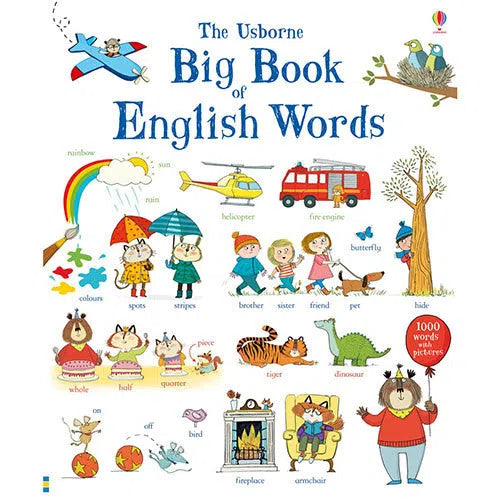 Usborne Big Book of English Words Usborne