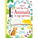 Usborne Little wipe-clean animals to copy and trace Usborne