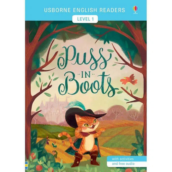 Usborne Readers (L1) Puss in Boots (QR Code) Usborne