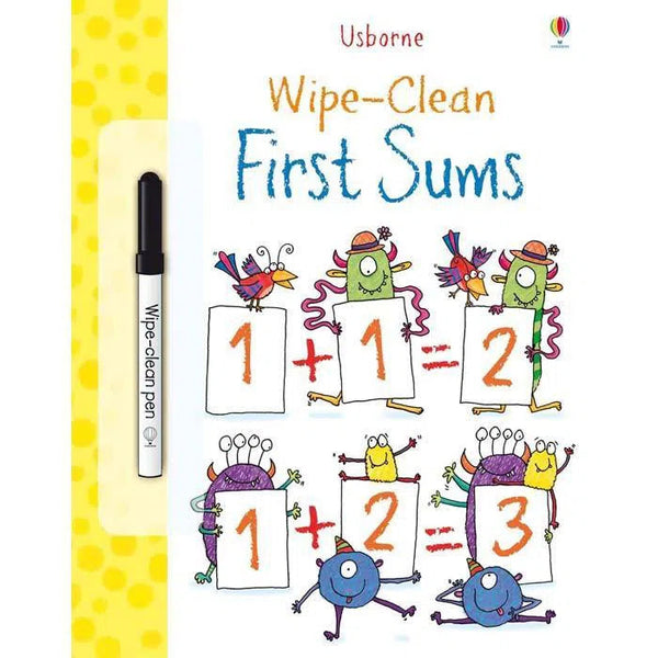 Usborne Wipe-clean first sums Usborne