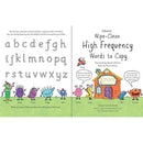 Usborne Wipe-clean high-frequency words to copy Usborne