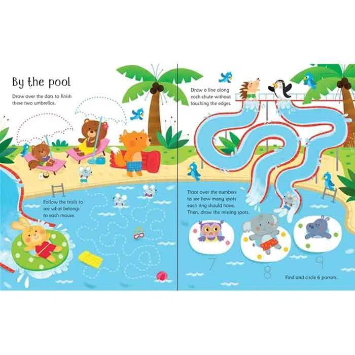 Usborne Wipe-clean travel activities Usborne