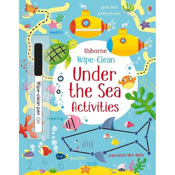 Usborne Wipe-clean under the sea activities Usborne