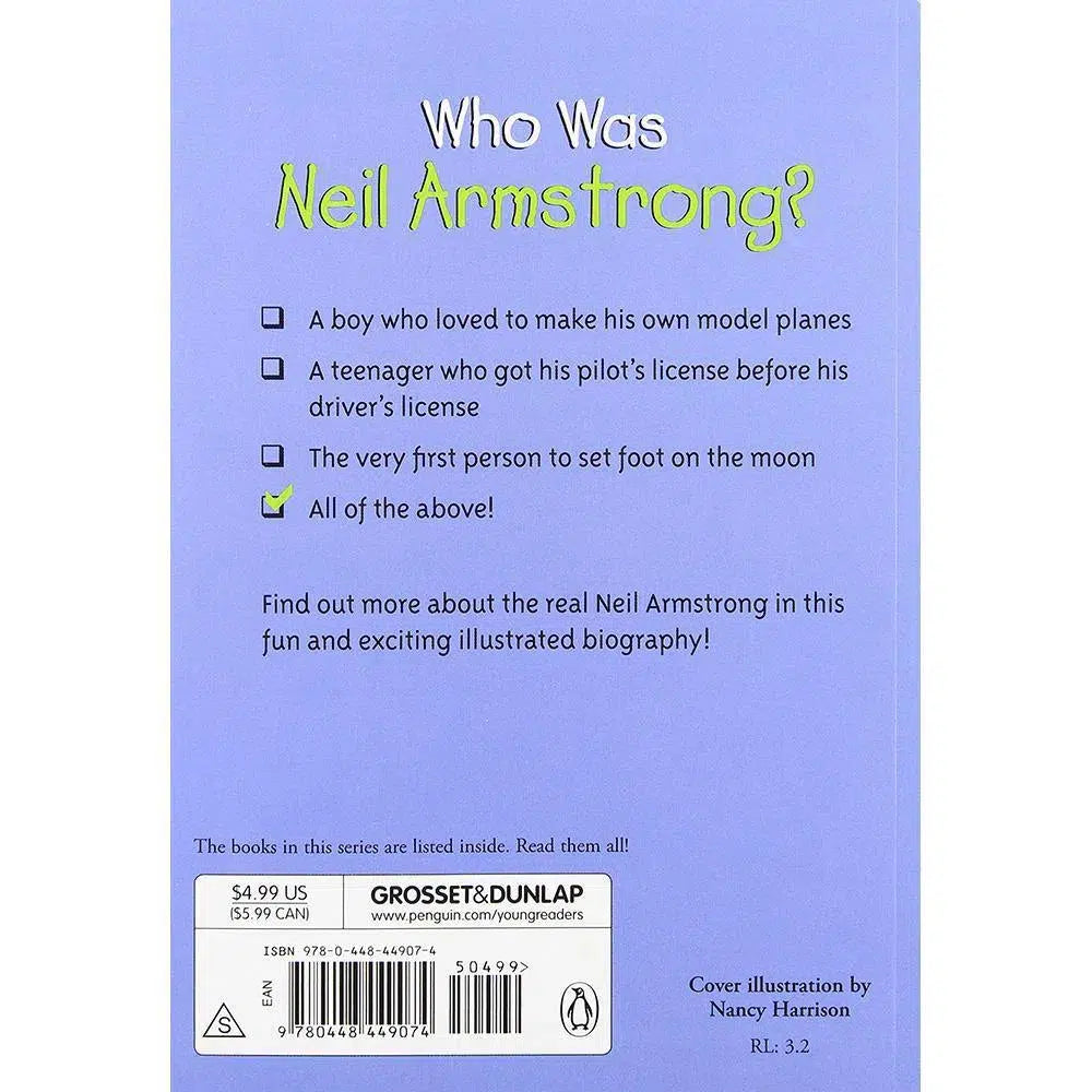 Who Was Neil Armstrong? (Who | What | Where Series) PRHUS