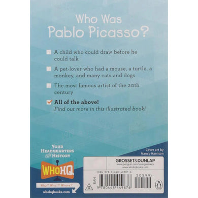 Who Was Pablo Picasso? (Who | What | Where Series) PRHUS