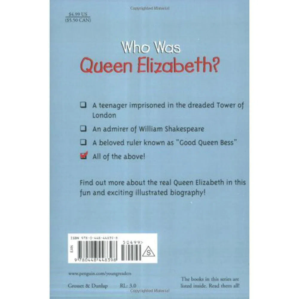 Who Was Queen Elizabeth? (Who | What | Where Series) PRHUS