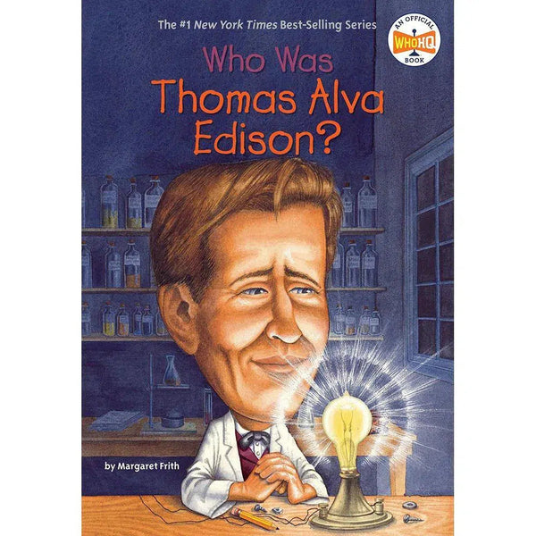 Who Was Thomas Alva Edison?-Children’s / Teenage general interest: Biography and autobiography-買書書 BuyBookBook