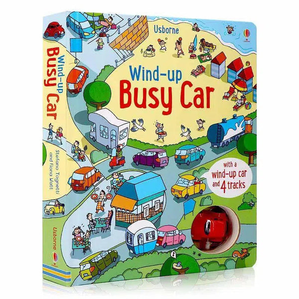 Wind-up busy car Usborne