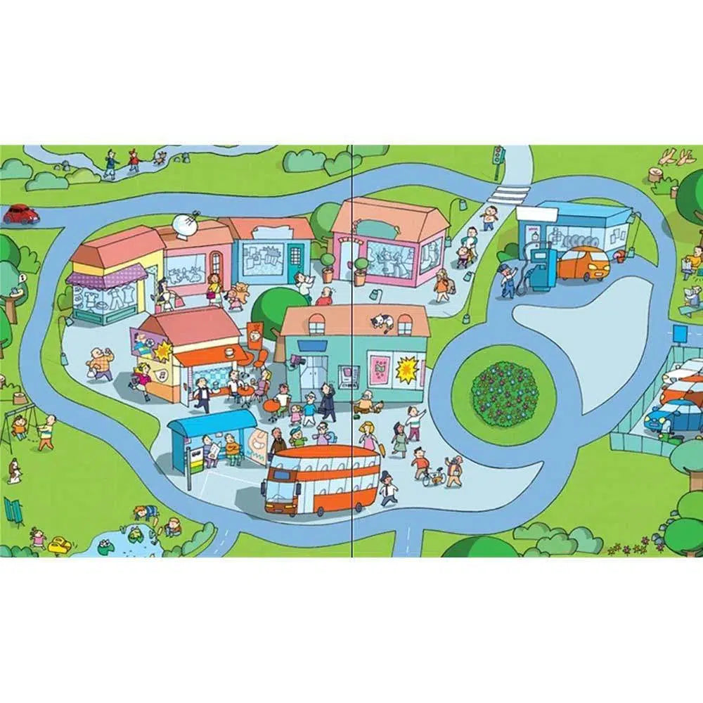 Wind-up busy car Usborne