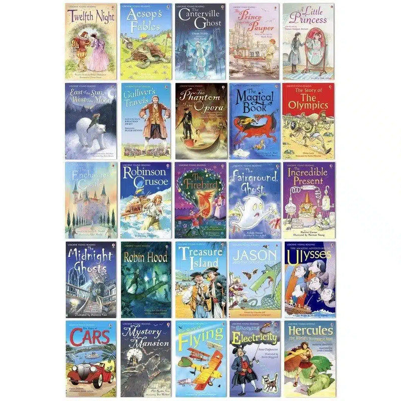Usborne (正版) Reading Collection for Confident Readers, The (Stage 4) (40 Books) Usborne