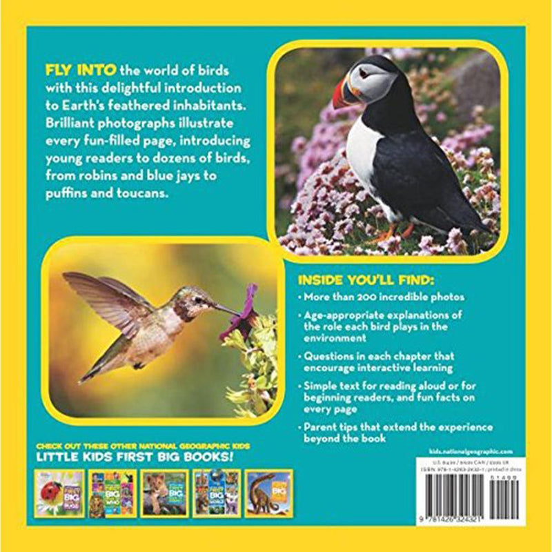 NGK Little Kids First Big Book of Birds (Hardback) National Geographic