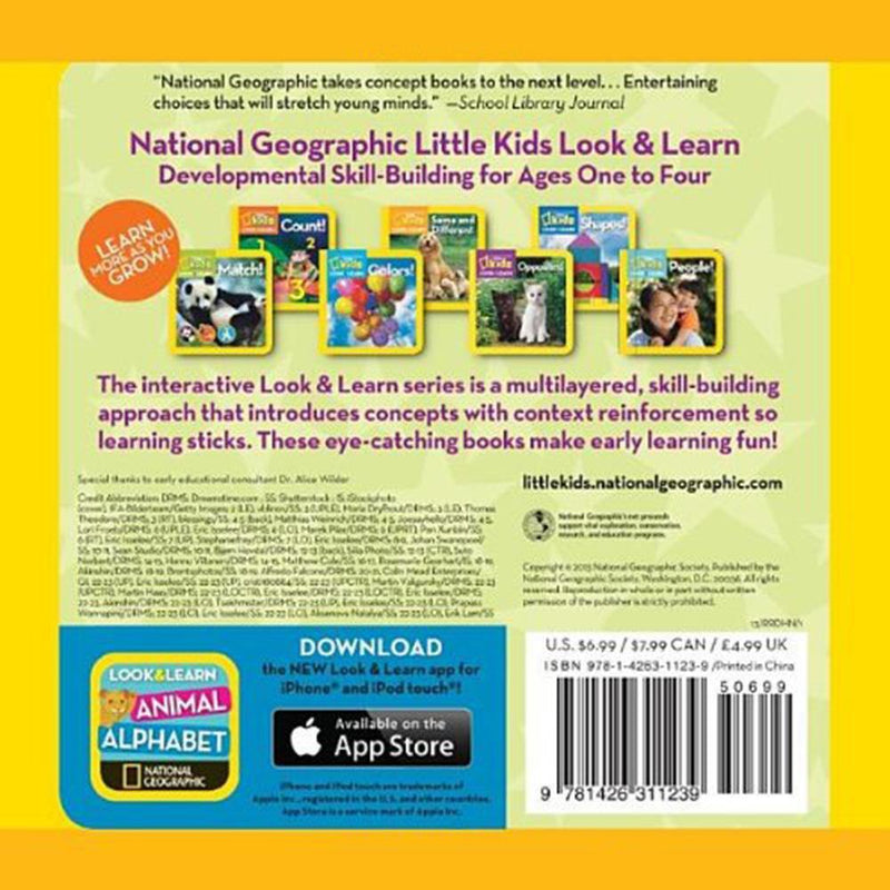 NGK Look and Learn: Patterns (Board Book) National Geographic