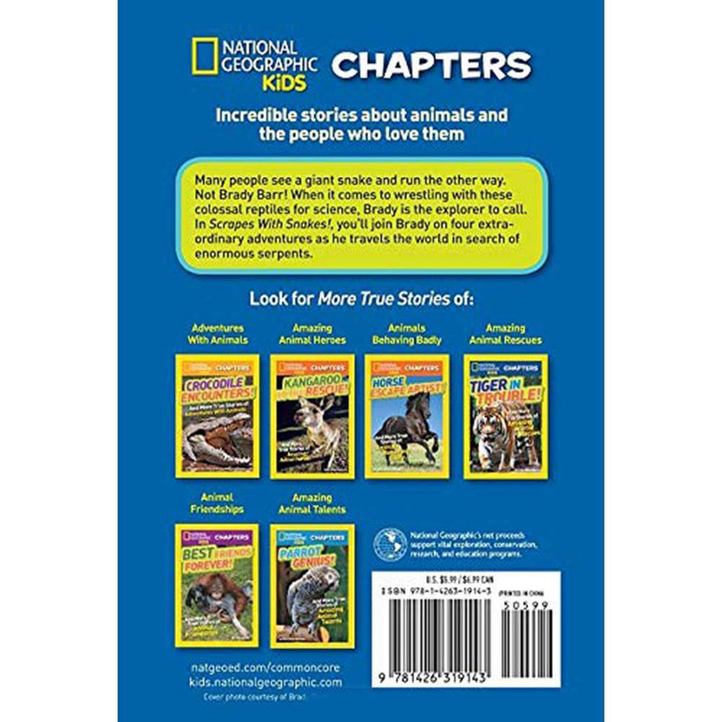 Scrapes With Snakes (National Geographic Kids Chapters) National Geographic