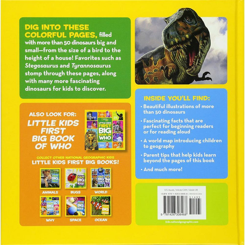 NGK Little Kids First Big Book of Dinosaurs (Hardback) National Geographic