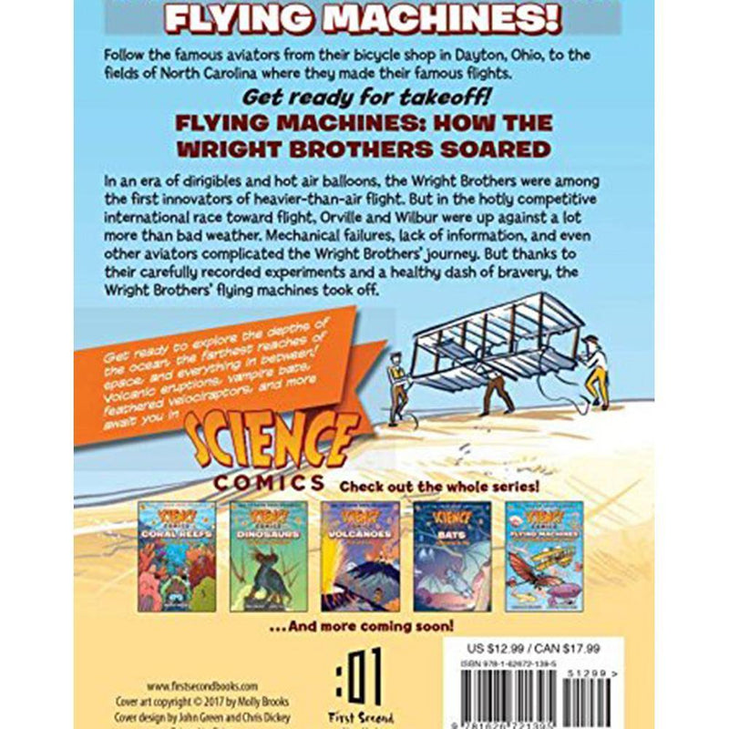 Science Comics: Flying Machines: How the Wright Brothers Soared First Second