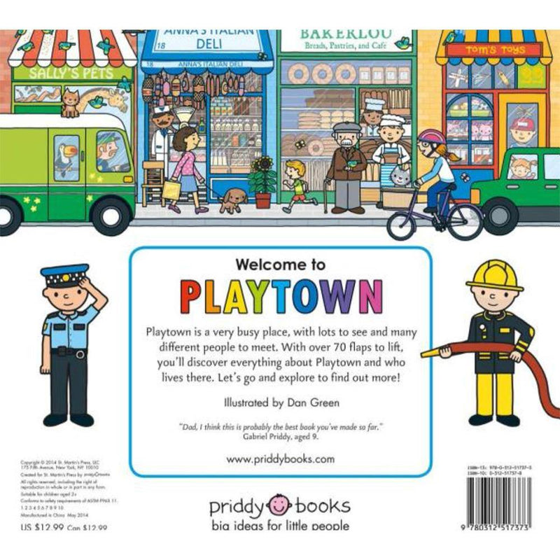 Playtown: A Lift-the-Flap Book (Hardback) Priddy
