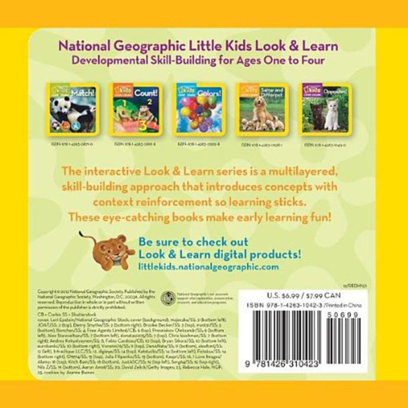 NGK Look and Learn: Shapes (Board Book) National Geographic