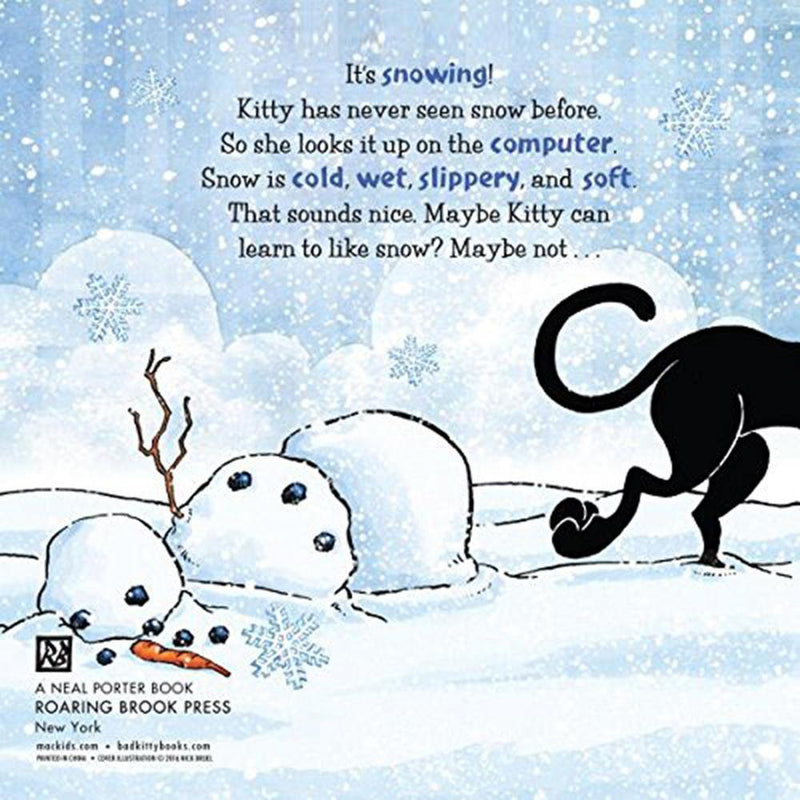 Bad Kitty Does Not Like Snow (with Stickers) Macmillan US