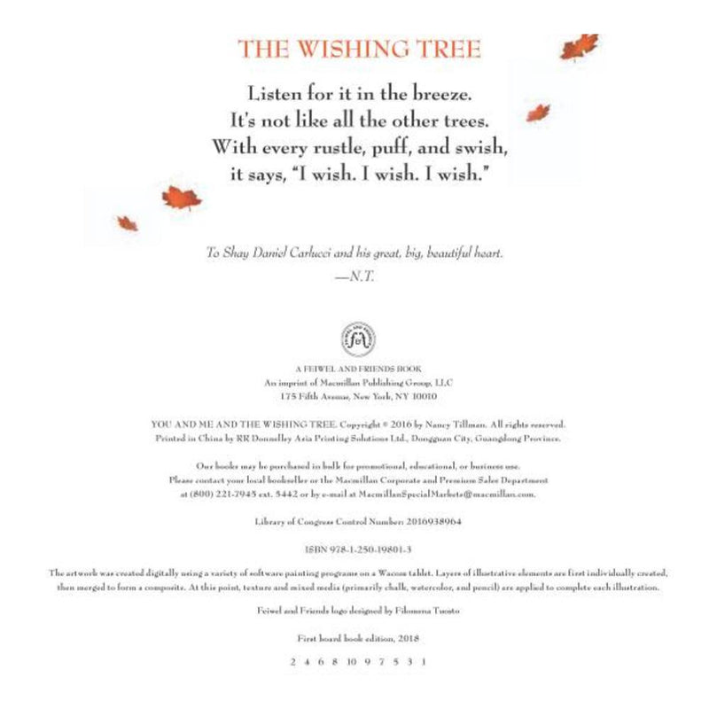 You and Me and the Wishing Tree (Board book) Macmillan US