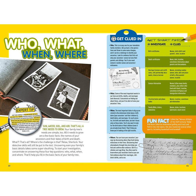 NGK: Guide to Genealogy National Geographic
