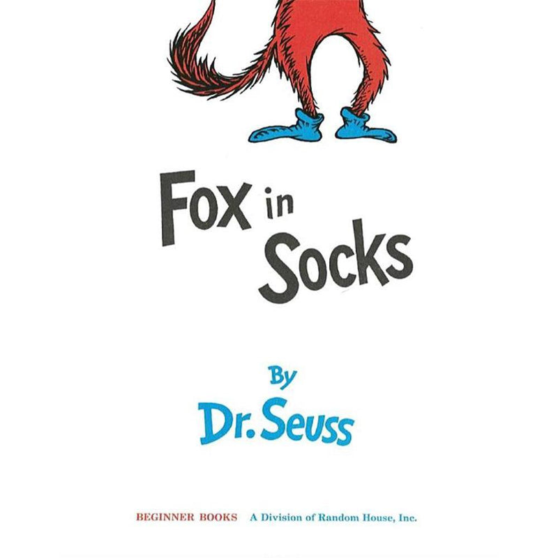 Fox in Socks (Hardback) (Dr. Seuss) PRHUS