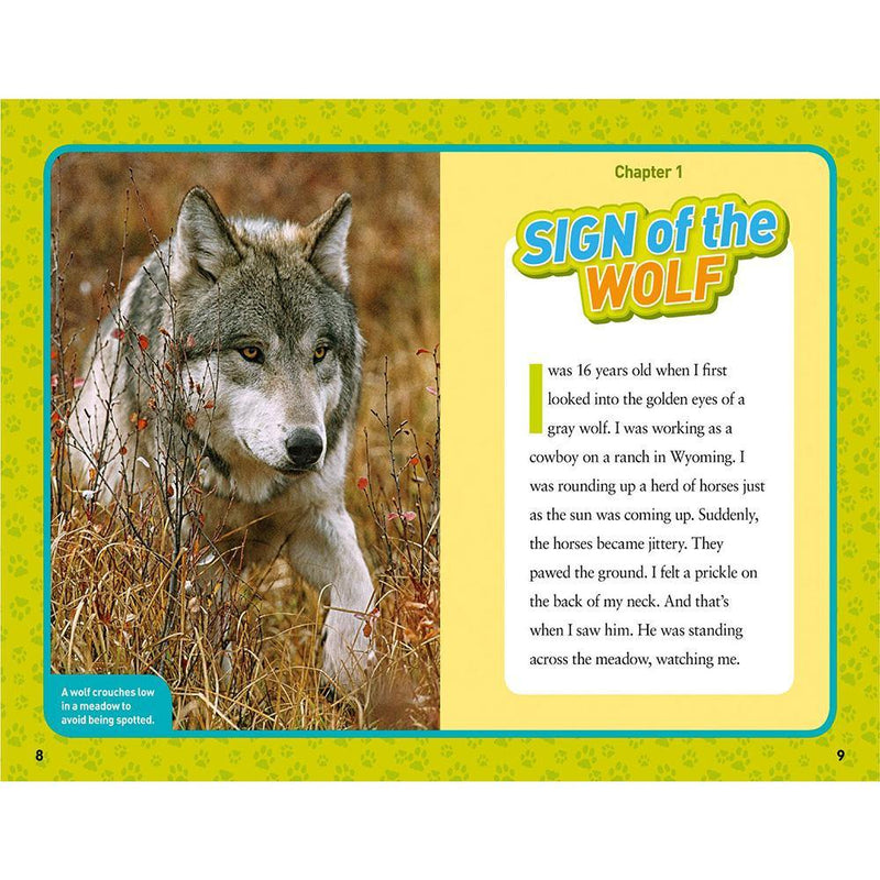 Living With Wolves (National Geographic Kids Chapters) National Geographic