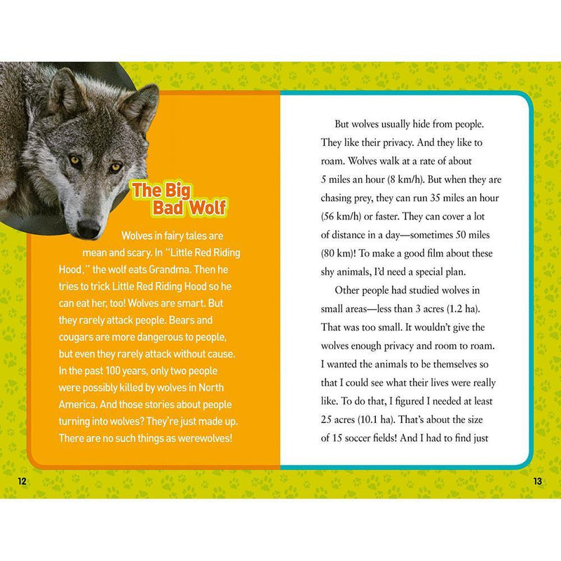 Living With Wolves (National Geographic Kids Chapters) National Geographic