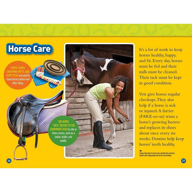 Gallop! 100 Fun Facts About Horses (L3) (National Geographic Kids Readers) National Geographic