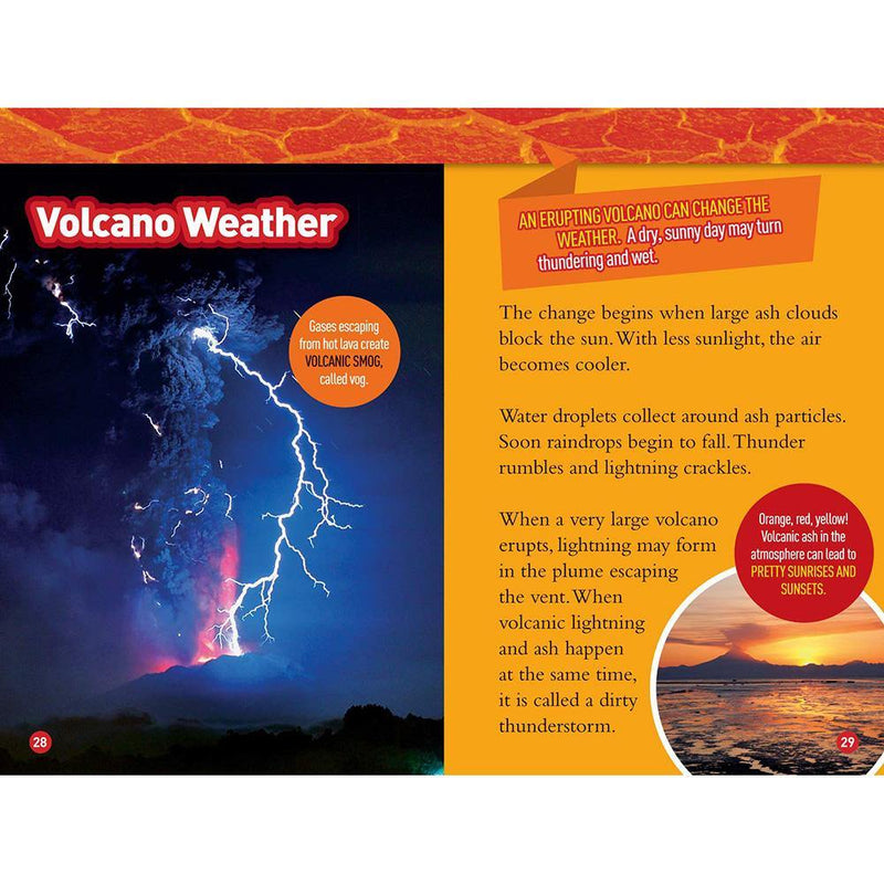 Erupt! 100 Fun Facts About Volcanoes (L3) (National Geographic Kids Readers) National Geographic