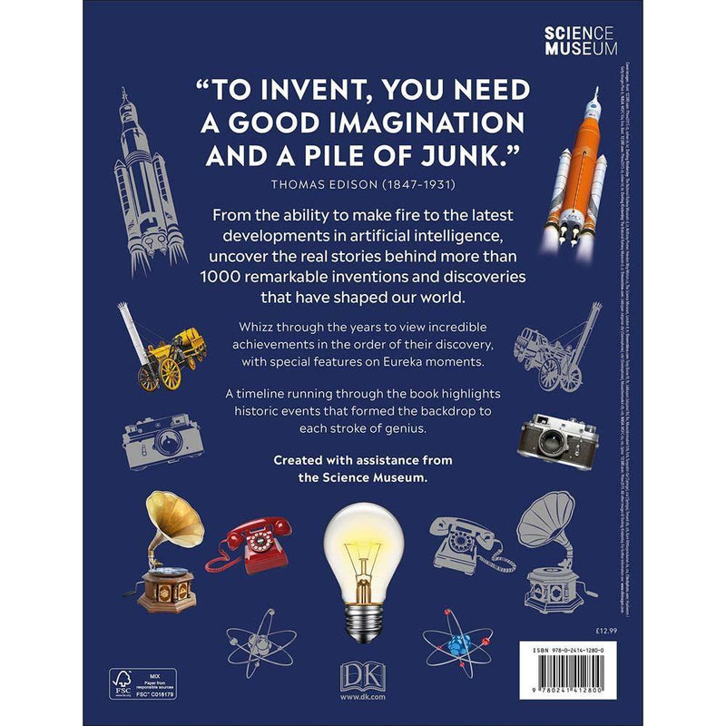 1000 Inventions That Made History and Discoveries (Paperback) DK UK