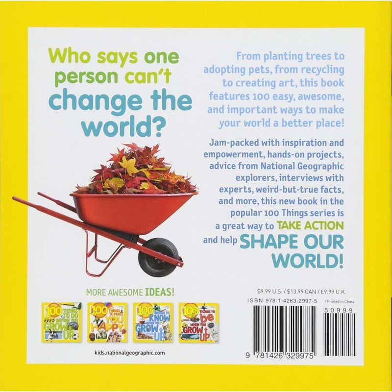 100 Ways to Make the World Better! National Geographic