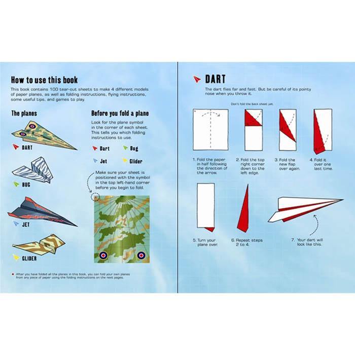 100 Paper Planes to Fold and Fly Usborne