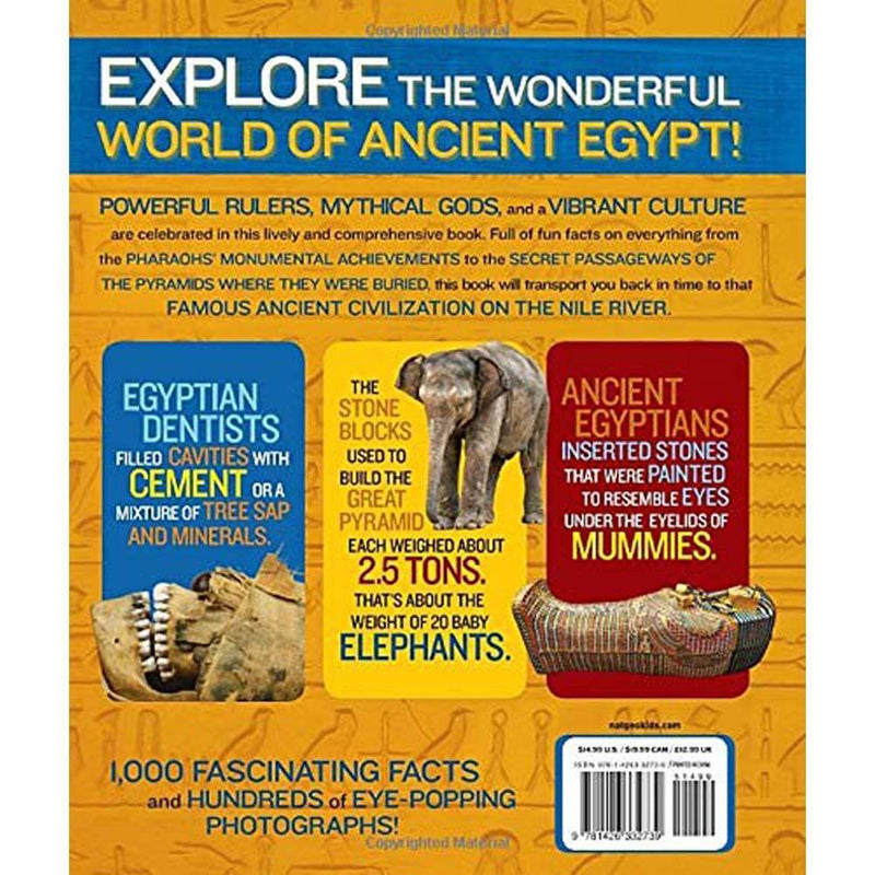NGK: 1,000 Facts About Ancient Egypt (Hardback) National Geographic