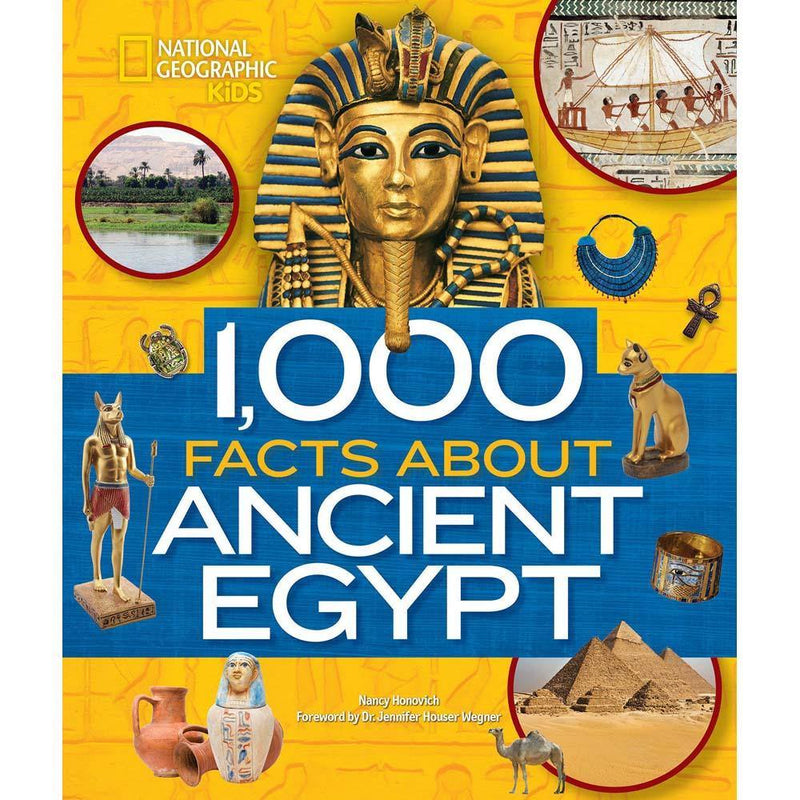 NGK: 1,000 Facts About Ancient Egypt (Hardback) National Geographic