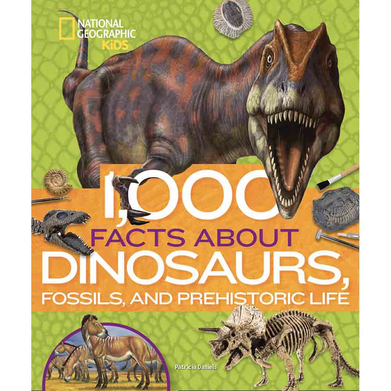 1,000 Facts About Dinosaurs, Fossils, and Prehistoric Life - 買書書 BuyBookBook