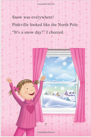ICR: Pinkalicious and the Amazing Sled Run: A Winter and Holiday Book for Kids (I Can Read! L1)-Fiction: 橋樑章節 Early Readers-買書書 BuyBookBook