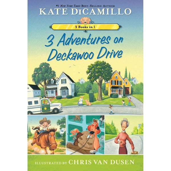 3 Adventures on Deckawoo Drive (Tales from Deckawoo Drive #1-3) (Kate DiCamillo) Candlewick Press