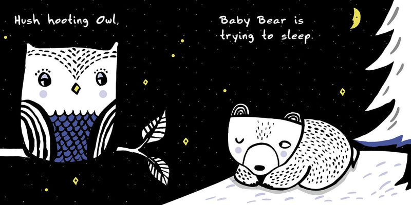 Hush... Little Bear Is Sleeping-Fiction: 兒童繪本 Picture Books-買書書 BuyBookBook