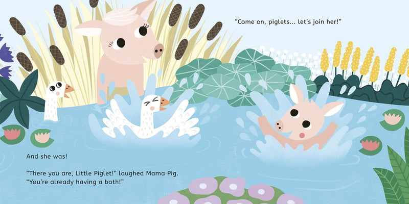 Bathtime, Little Piglet-Fiction: 兒童繪本 Picture Books-買書書 BuyBookBook