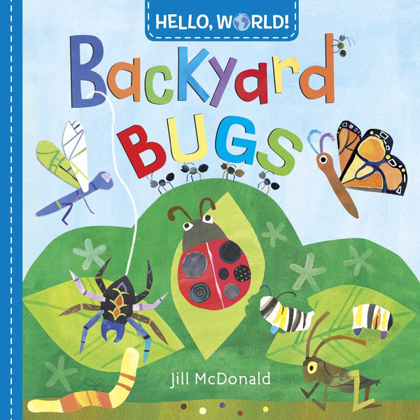 Hello, World! Backyard Bugs (Board Book)-Nonfiction: 動物植物 Animal & Plant-買書書 BuyBookBook