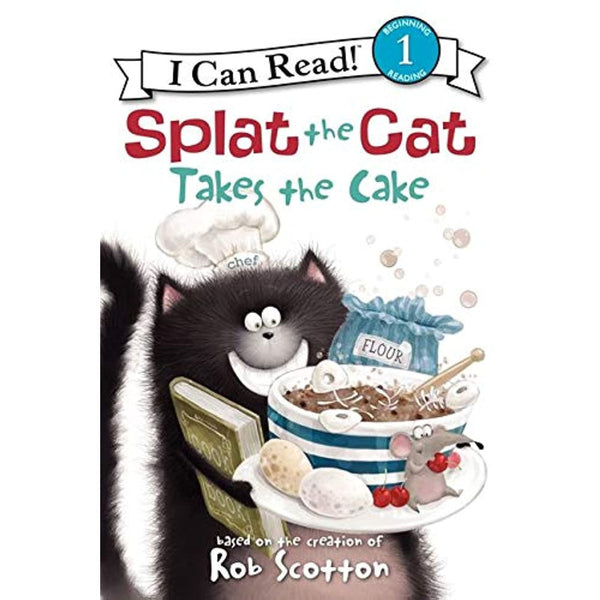 ICR: Splat the Cat: Takes the Cake (I Can Read! L1)-Fiction: 橋樑章節 Early Readers-買書書 BuyBookBook