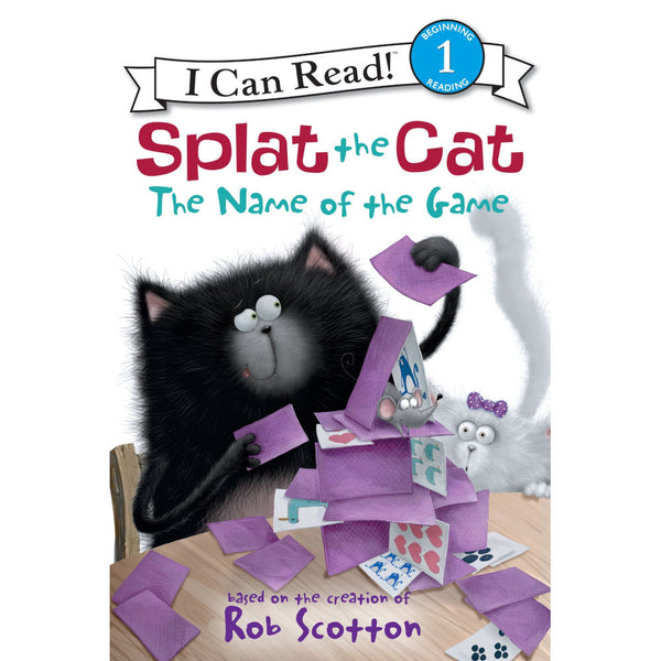 ICR: Splat the Cat : The Name of the Game (I Can Read! L1)-Fiction: 橋樑章節 Early Readers-買書書 BuyBookBook