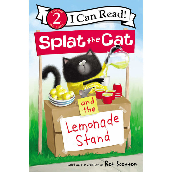 ICR: Splat the Cat and the Lemonade Stand (I Can Read! L2)-Fiction: 橋樑章節 Early Readers-買書書 BuyBookBook