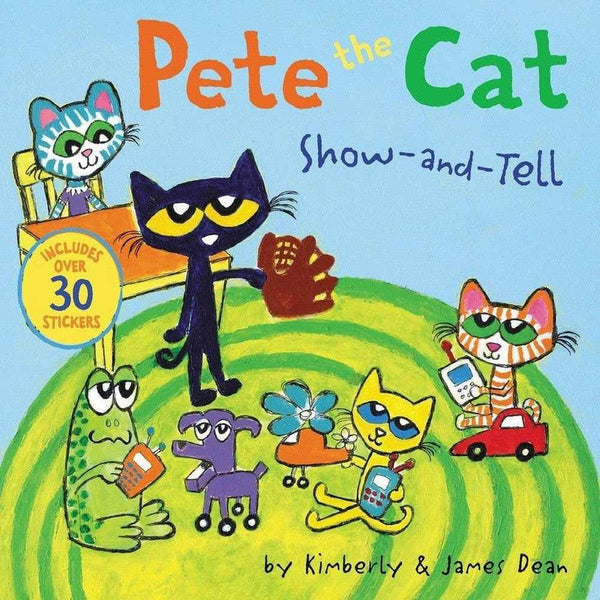 Pete the Cat: Show-and-Tell-Children’s / Teenage fiction: General, modern and contemporary fiction-買書書 BuyBookBook