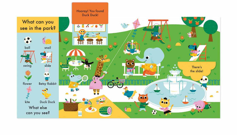 A Book About Betsy Rabbit in the Park (Board Book) Nosy Crow