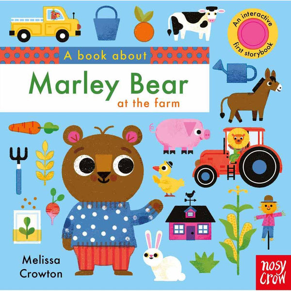 A Book About Marley Bear at the Farm (Board Book) Nosy Crow