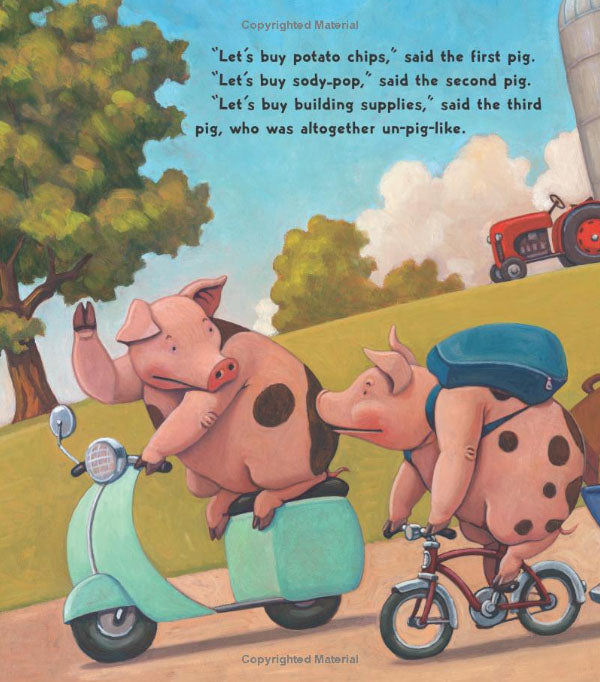 A StoryPlay Book - The Three Little Pigs and the Somewhat Bad Wolf - 買書書 BuyBookBook