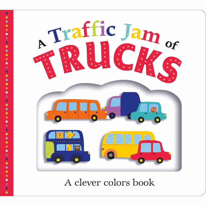 Traffic Jam of Trucks, A (Board Book) Priddy